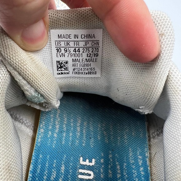 Adidas CodeChaos Prime Blue Golf Shoe White Blue EG8984 Men’s Size 10 Sneaker - Picture 3 of 11